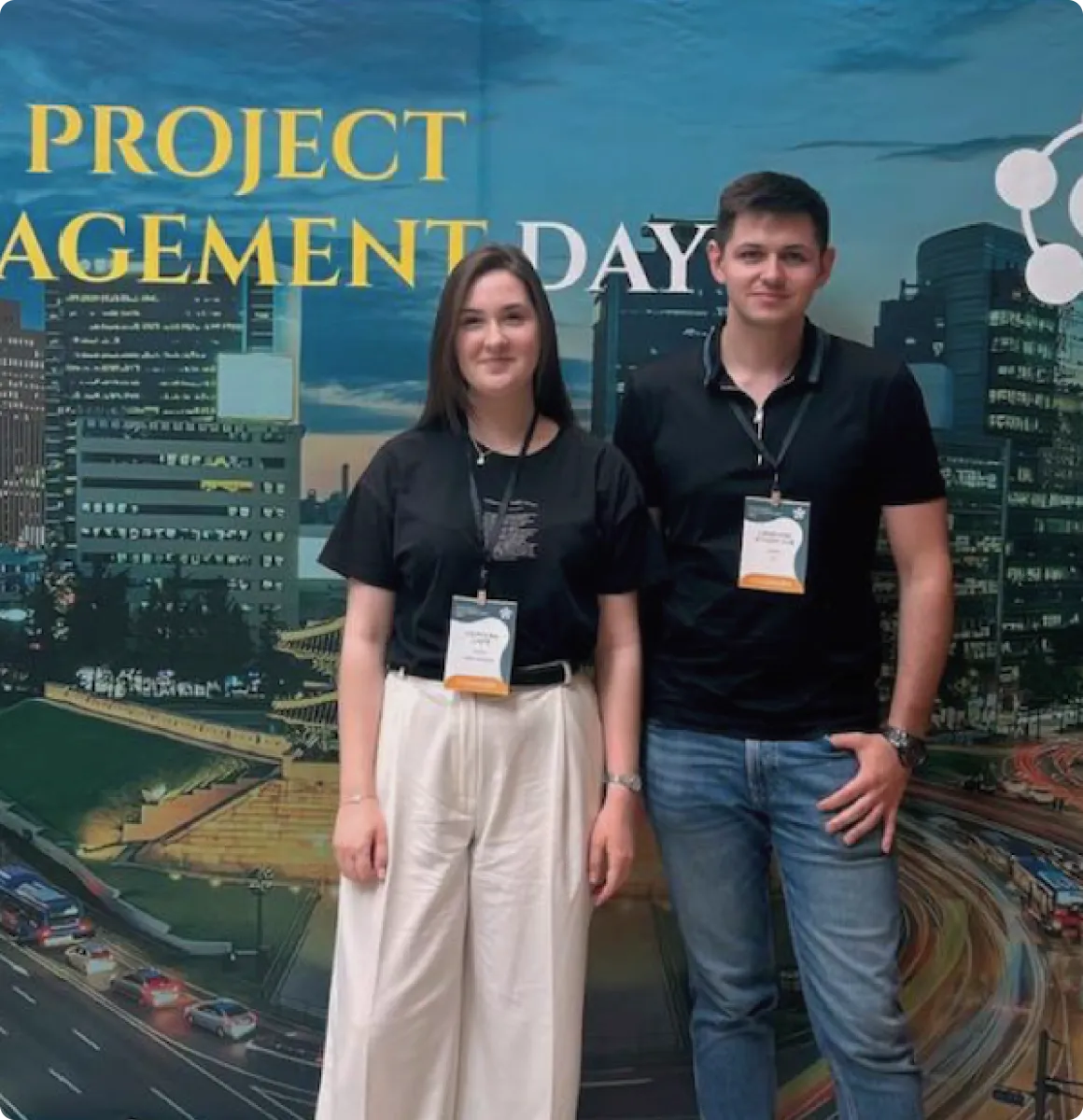 UX Design Agency team attending Project Management Day conference to strengthen collaboration and delivery processes